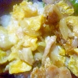 お肉が柔らか　親子丼